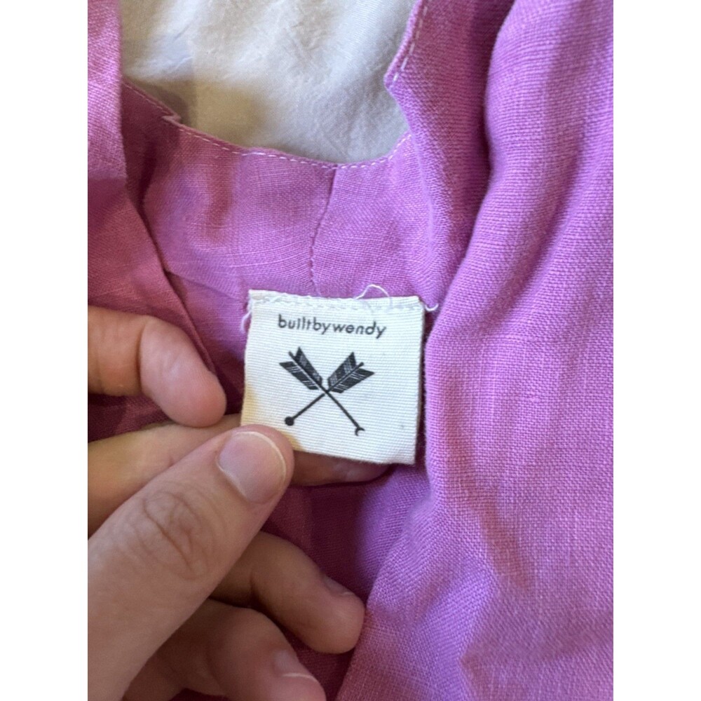 Pink Ruffled Maxi Dress - Picture 5 of 10